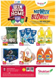 Preview of the catalogue Midweek Blow Out - Al Barsha 1, Dubai of store Shaklan valid from 9 Feb, 2026