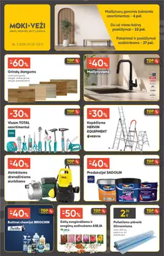 MOKI VEŽI parduotuvės leidinio MOKI VEŽI leidinys galiojančio nuo 2026.03.05 peržiūra