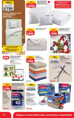 Auchan - Akciós újság Auchan megtekintése, amely érvényes 2025.12.04.-től | Oldal: 76