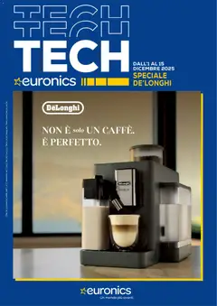 Anteprima dell'opuscolo Volantino De'Longhi II dal negozio Euronics valido da 01/12/2025