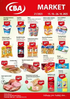 Náhled nabídky: CBA Leták - Market platný od 15.10.2025