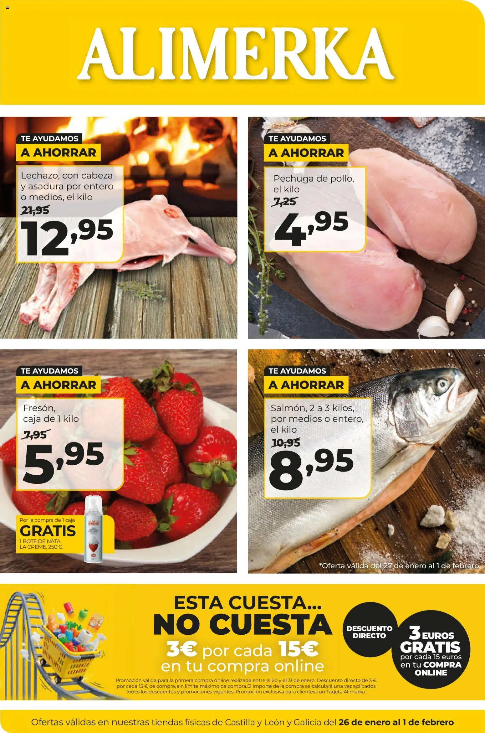 Vista previa del folleto de la tienda Alimerka válido desde el 26/01/2026 