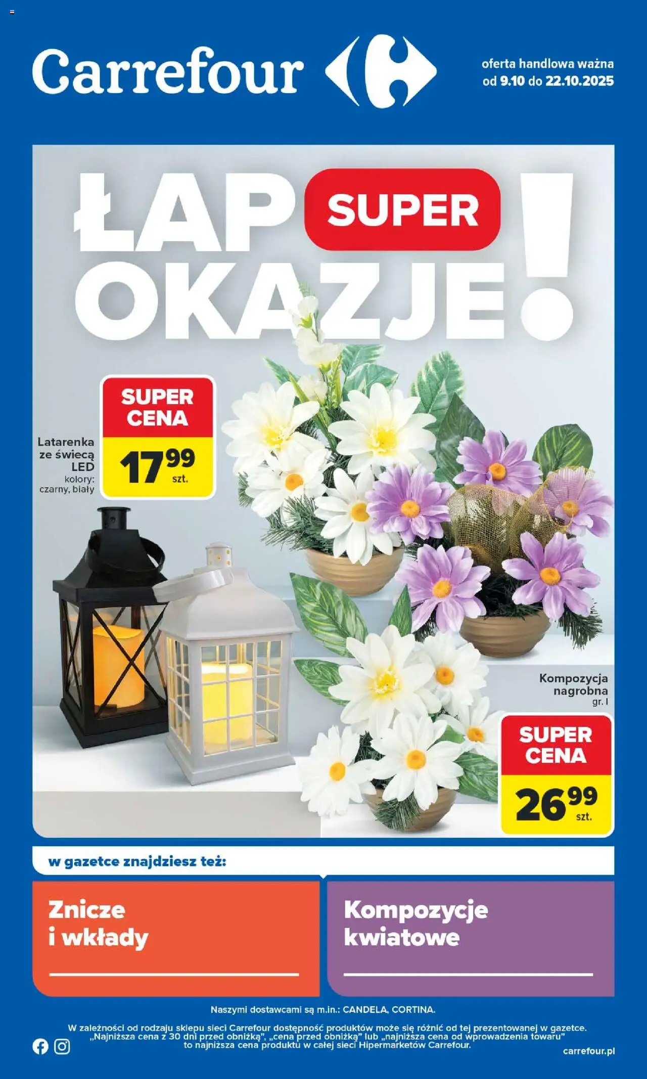 Carrefour Łap okazje od 09.10.2025 - Nowa Gazetka - Numer strony 1