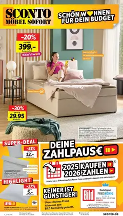 Vorschau von dem Prospekt des Geschäftes Sconto, gültig ab dem 03.11.2025