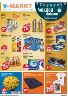 Vorschau von dem Prospekt des Geschäftes V-Markt, gültig ab dem 11.09.2025