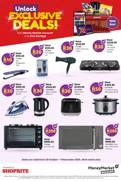 Preview of Shoprite flyer valid from 20/10/2025