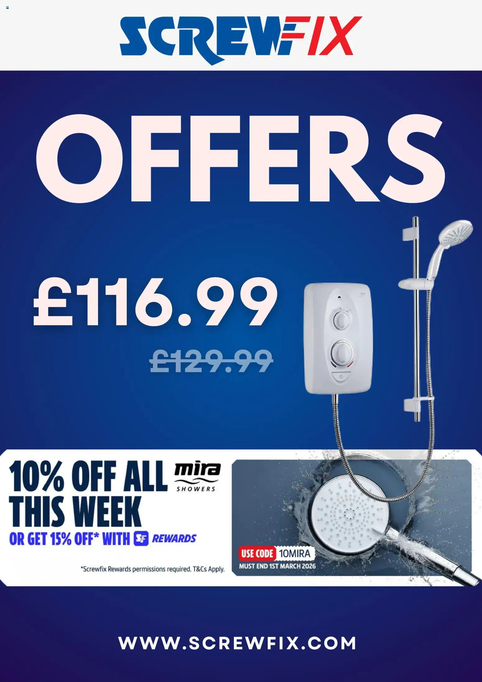 Preview of Screwfix Offers valid from 24/02/2026