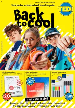 Previzualizarea de cataloage: TEDi Catalog nou valabil de la 08.08.2025