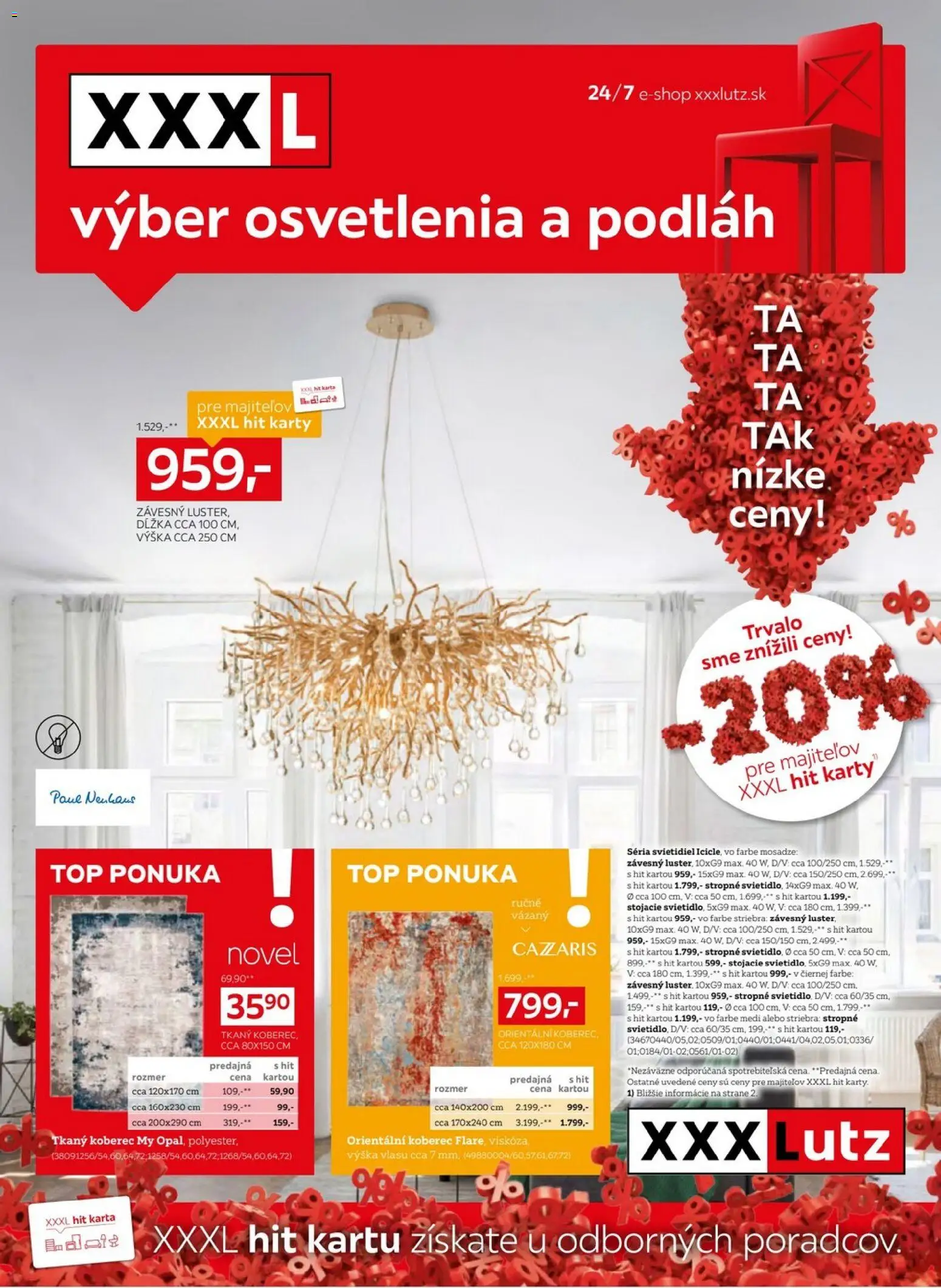 XXXLutz Výber osvetlenia a podláh (27.10. - 23.11.2025) - Akčná ponuka