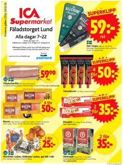 Förhandsgranska reklamblad Lund från butik ICA Supermarket gäller från 17/11/2025