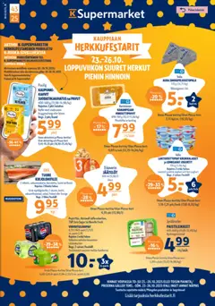 Kaupan K-Supermarket Tarjoukset esikatselu, voimassa 23/10/2025