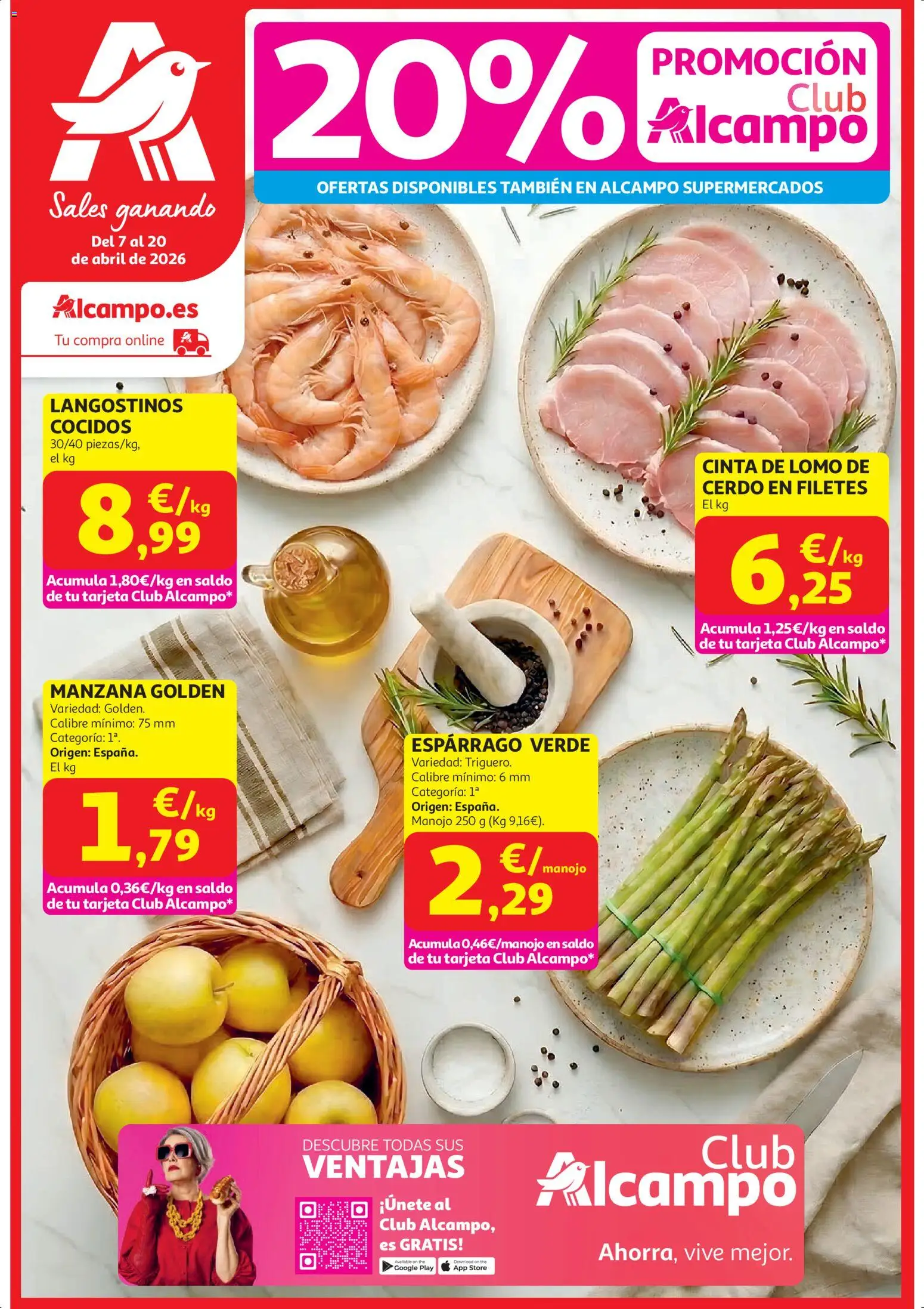 Vista previa del folleto de la tienda Alcampo válido desde el 07/04/2026 