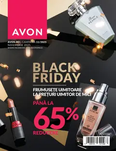 Previzualizarea de cataloage: Avon Black Friday valabil de la 01.11.2025