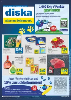 Vorschau von dem Prospekt des Geschäftes Diska, gültig ab dem 13.10.2025