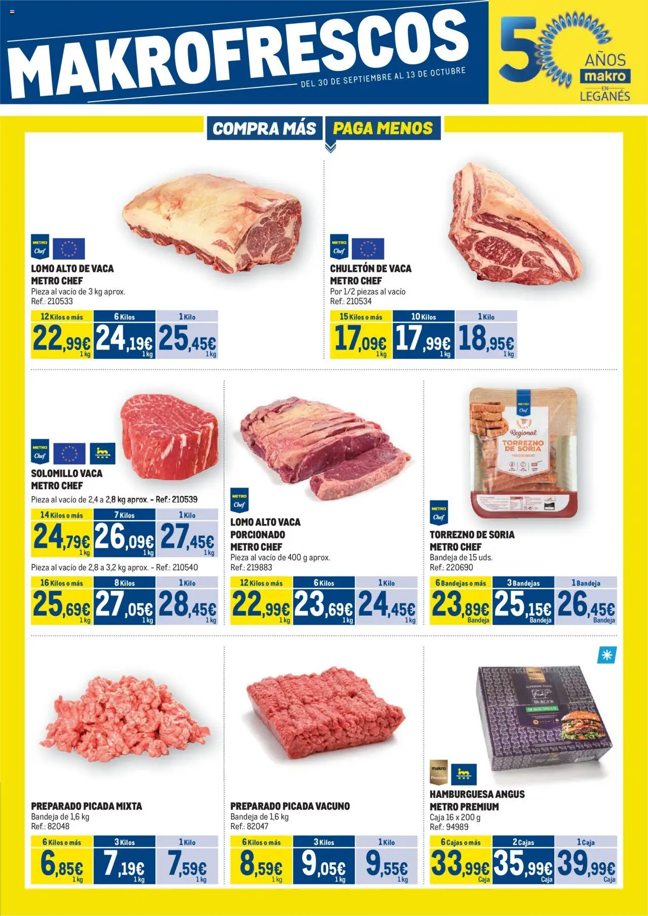 Makro Fresco Leganés > 30/09 - 13/10/2025 > Ofertas