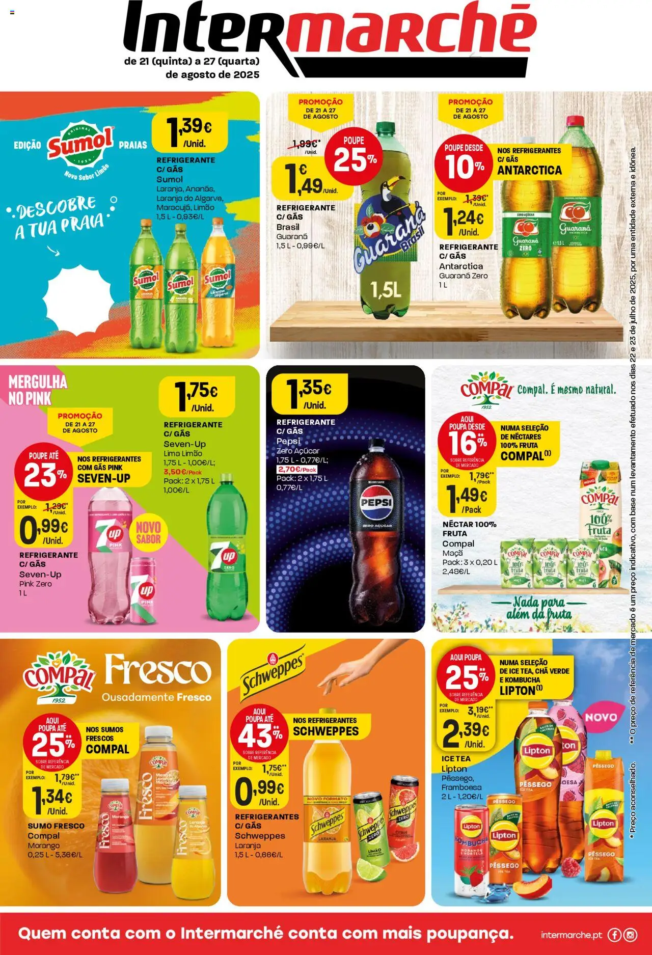 Intermarché Folheto de 21/08/2025 - catálogo esta semana - página 1