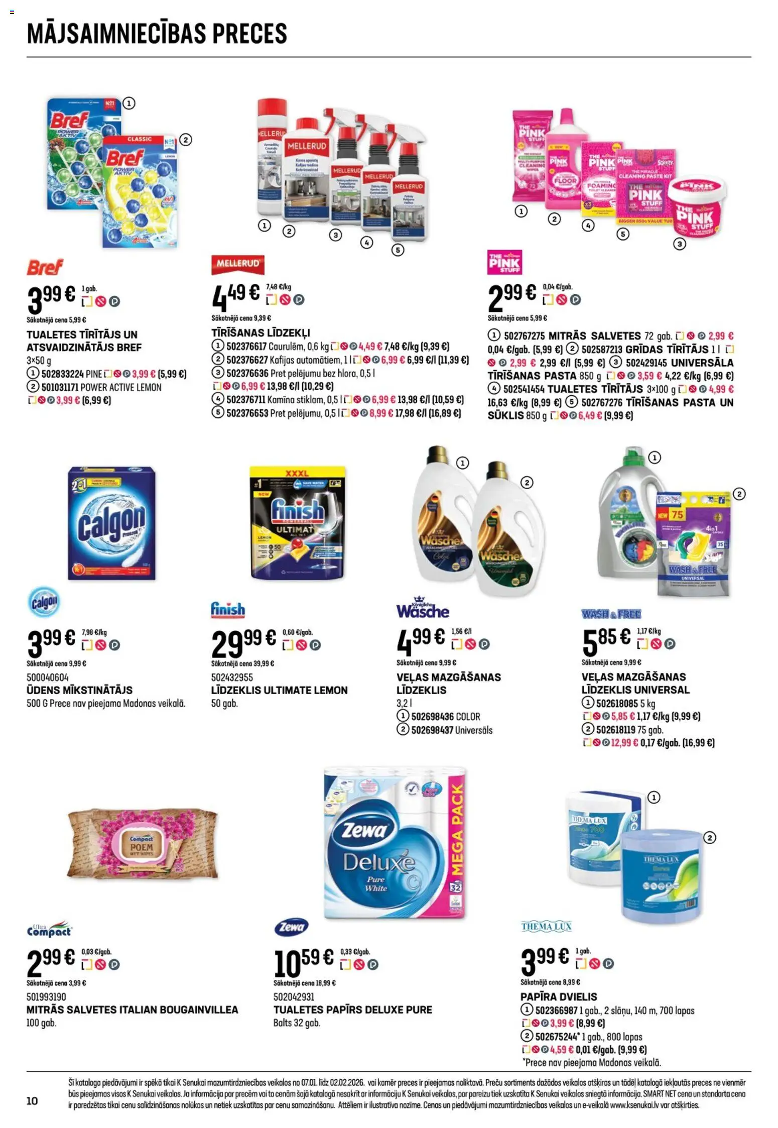 Skatīt K-Senukai akciju bukletu, derīgs no 2026.01.07