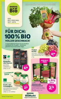 Vorschau von dem Prospekt des Geschäftes Denns BioMarkt, gültig ab dem 08.10.2025