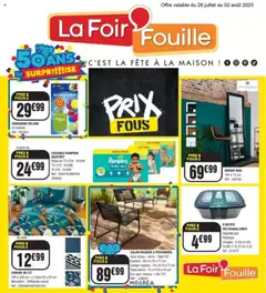 Prévisualisation de Catalogue de la semaine 31 du magasin La Foir'Fouille formulaire valide 28/07/2025