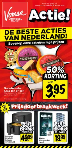 Voorbeeld van Folder van winkel Vomar geldig vanaf 22-02-2026