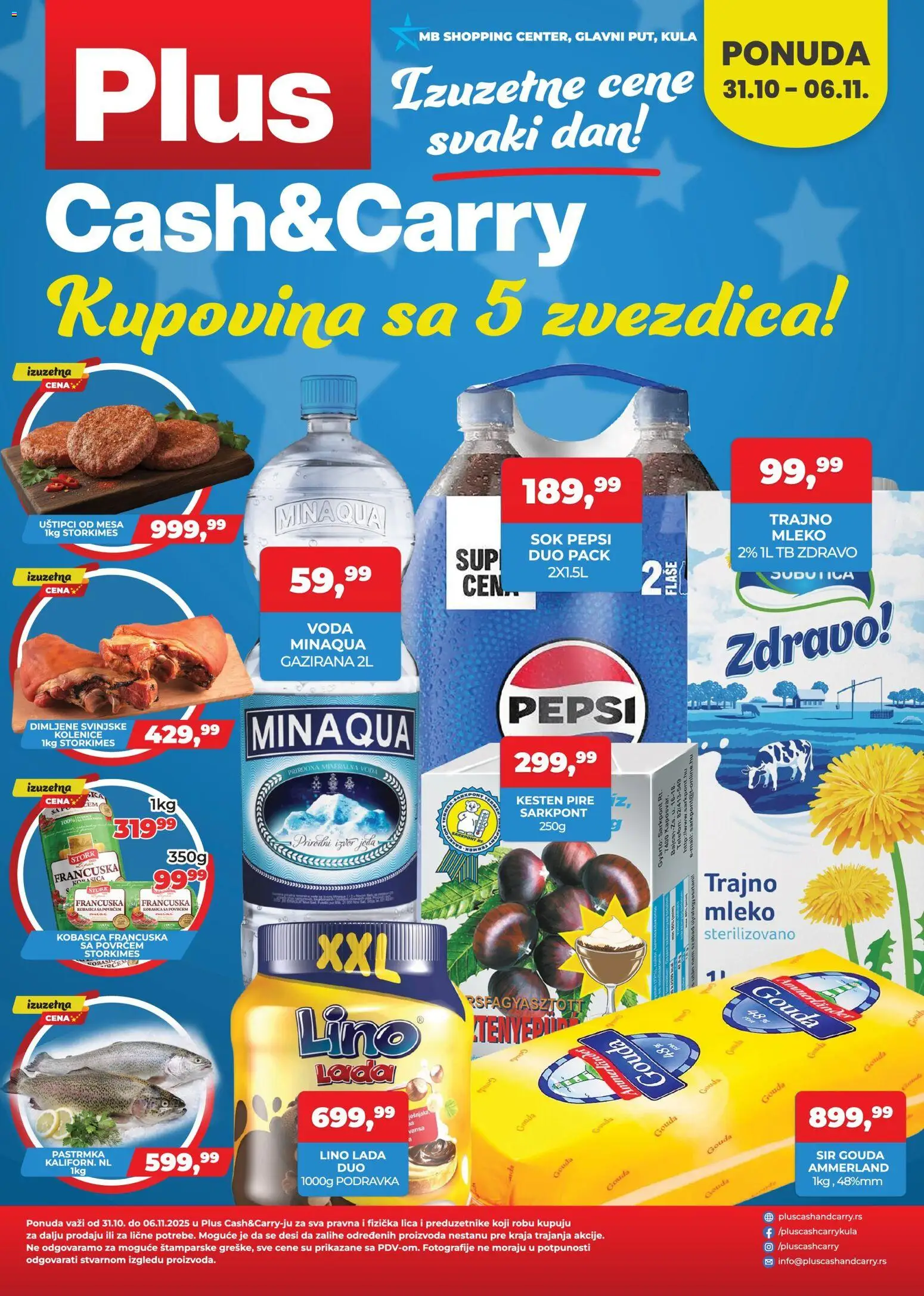 Pregled Plus Cash & Carry kataloga - važi od 31.10.2025
