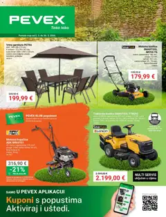 Pregled letka Ponuda Pevex trgovine Pevex vrijedi od 05.03.2026