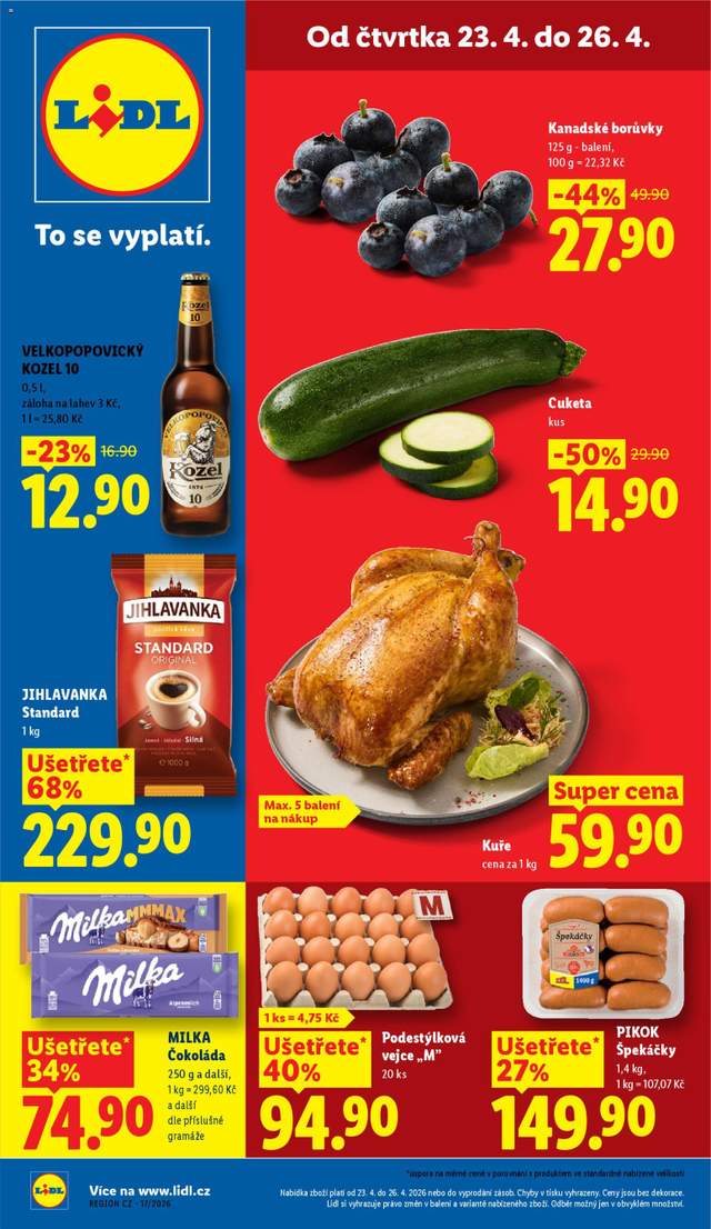 Nový Lidl leták od 23.04.