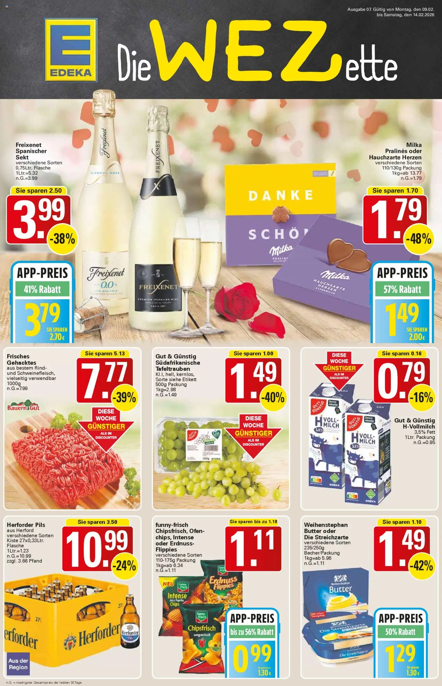 Vorschau von dem Prospekt des Geschäftes WEZ, gültig ab dem 09.02.2026