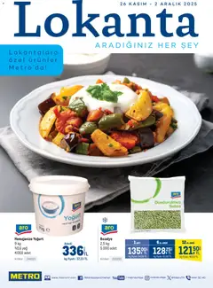 Metro Lokantalar 26.11.2025 - Broşürünün önizlemesi