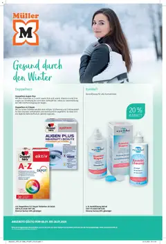 Vorschau des Merkblatts Aktionen Gesund vom Shop Müller gültig von 08.01.2026 bis 28.01.2026