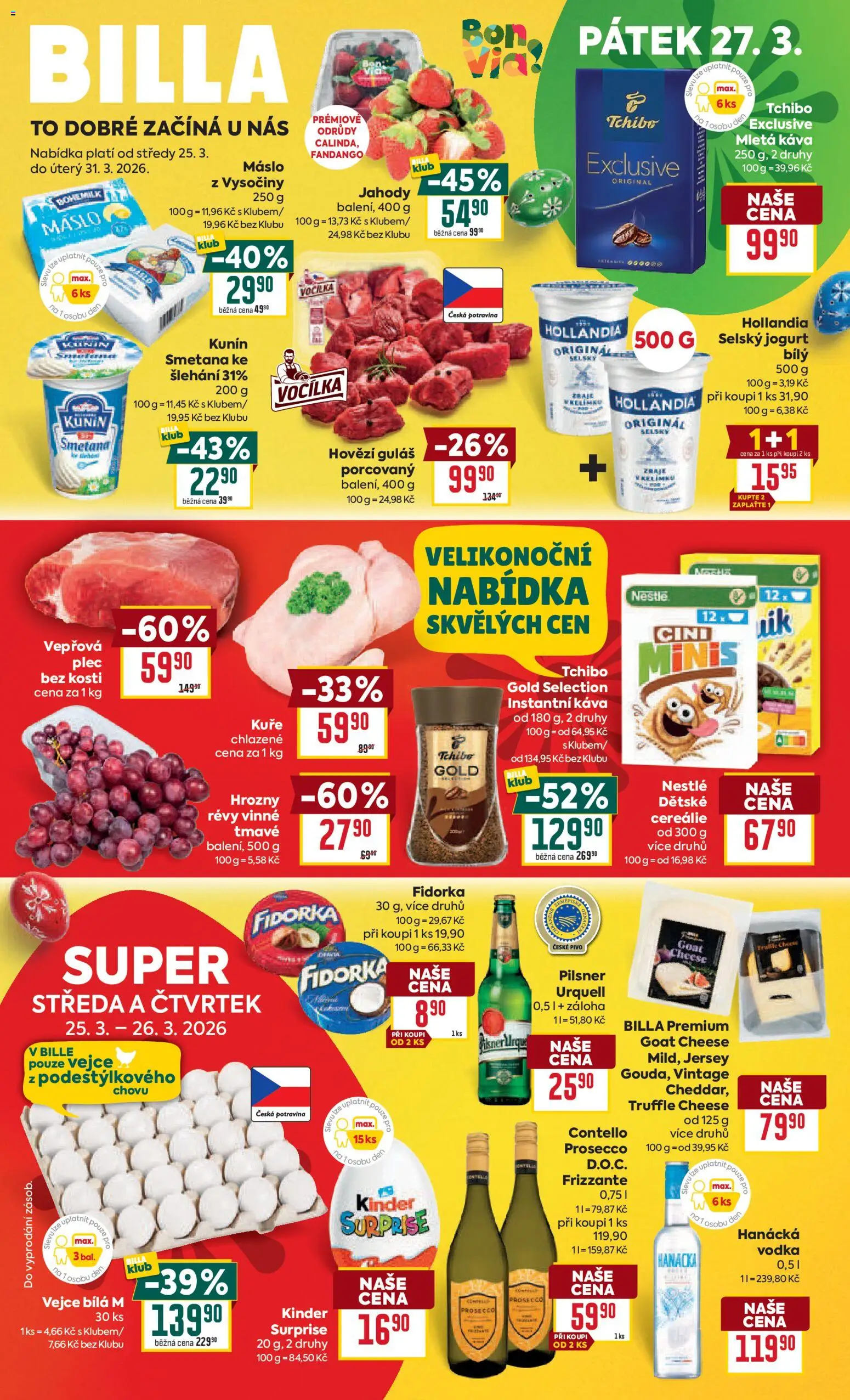 Náhled nabídky: Billa Billa Malý leták platný od 25.03.2026
