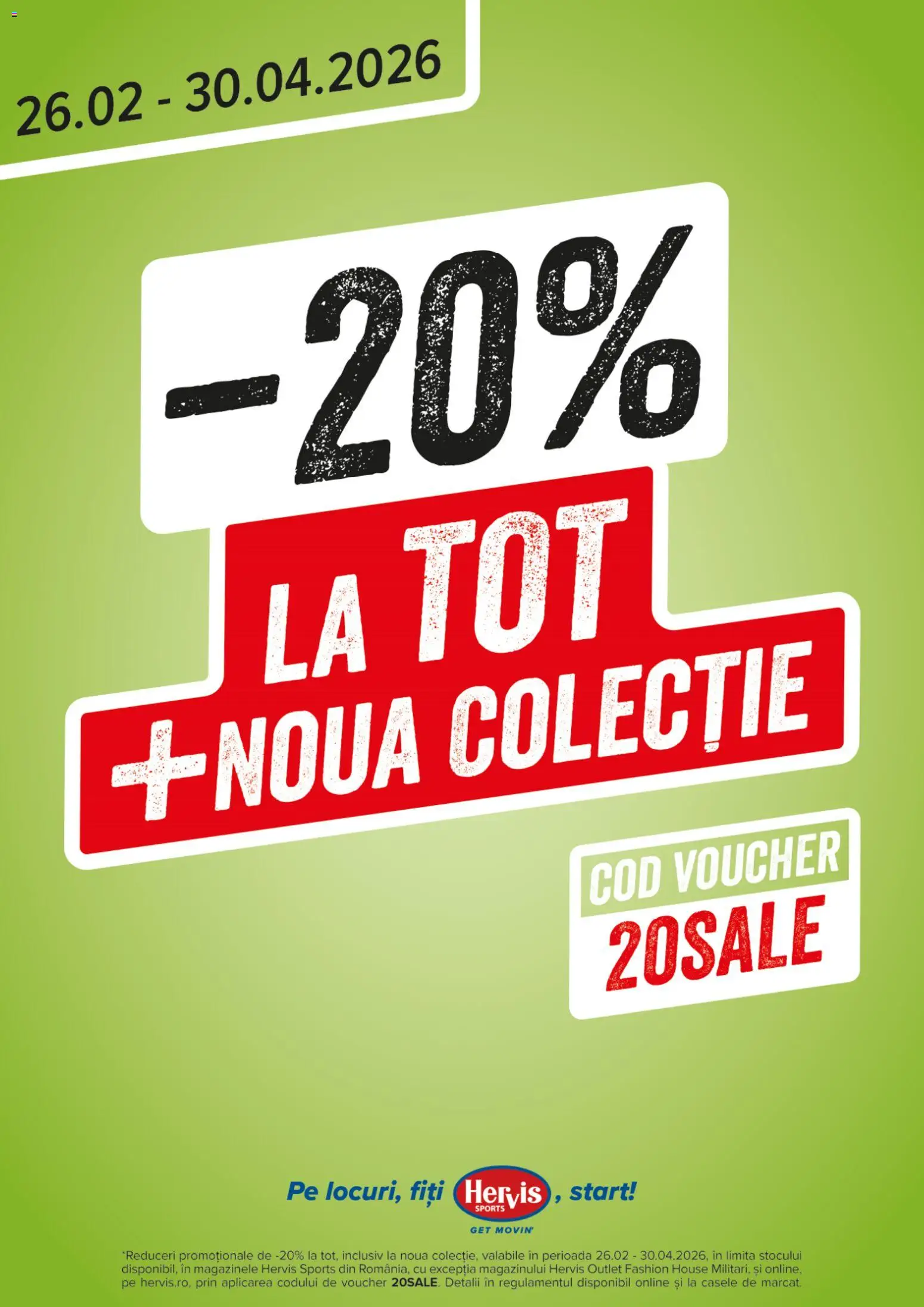 Previzualizarea de cataloage: Hervis Hervis Catalog valabil de la 26.02.2026