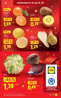Náhľad Lidl letáku platného od 08.12.2025 | Strana: 71