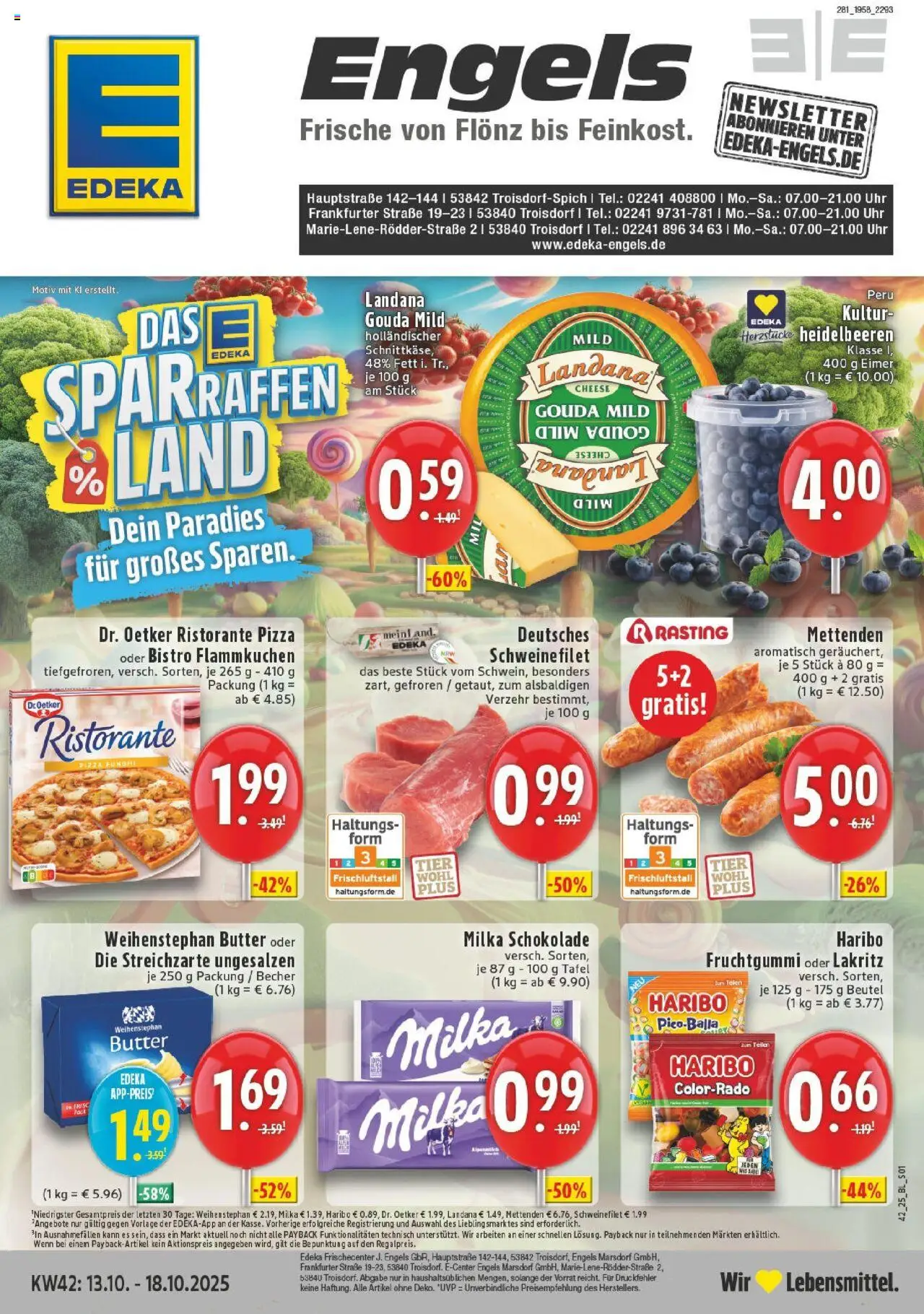 EDEKA Prospekt ab 13.10.2025 - Prospekt Troisdorf Online