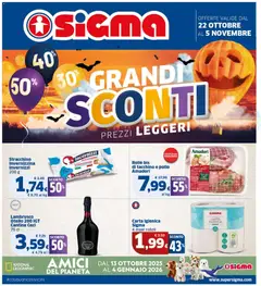 Anteprima dell'opuscolo Attuale volantino dal negozio SIGMA valido da 22/10/2025