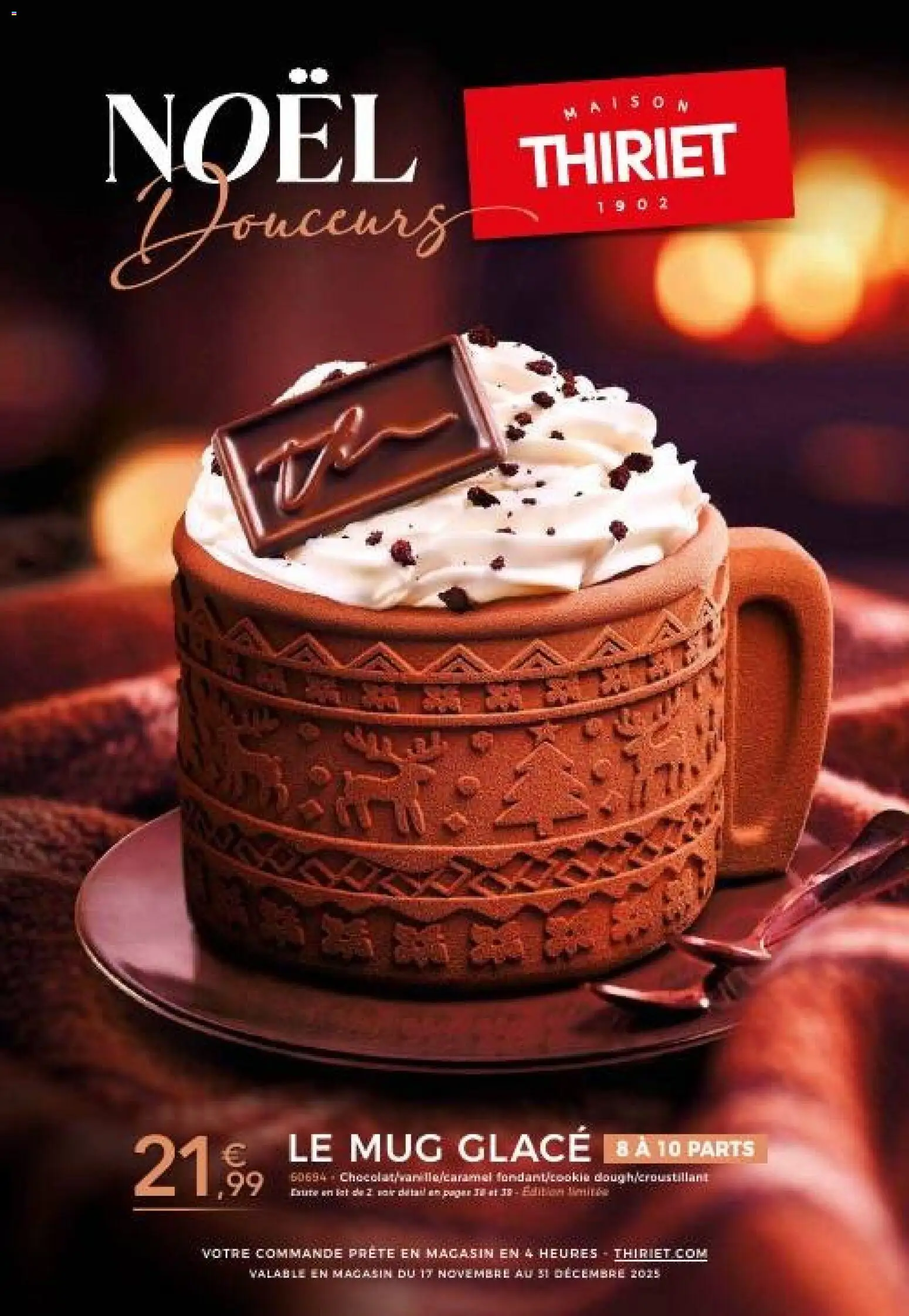 Prévisualisation de Catalogue Magasin 2025 Festif du magasin Thiriet formulaire valide 17/11/2025