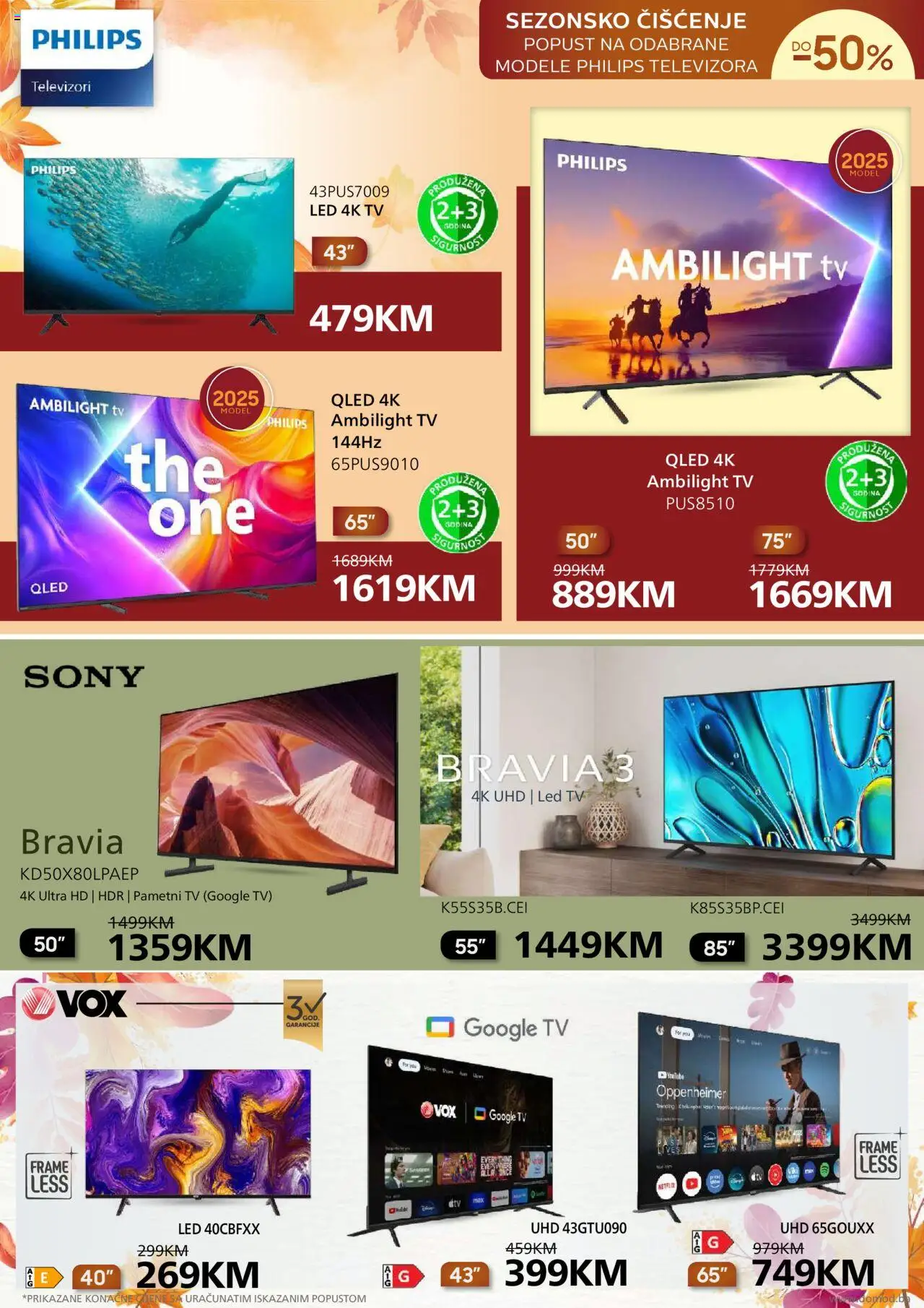 Pregled letka Katalog trgovine Domod vrijedi od 2025.10.10