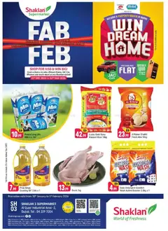 Preview of the catalogue Weekend Deals - Shaklan 3 Supermarket, Al quoz Ind 2 of store Shaklan valid from 30 Jan, 2026