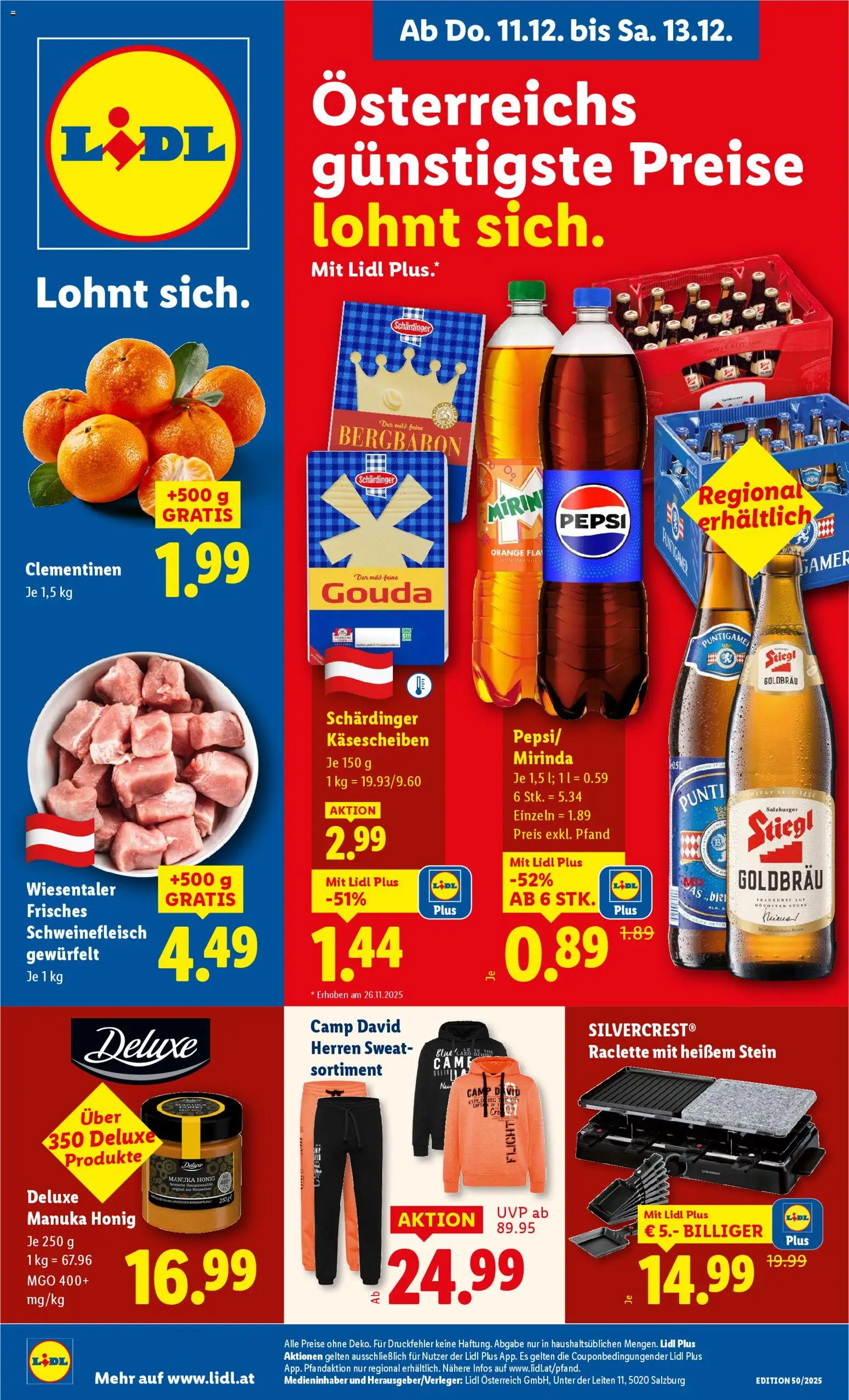 Vorschau der Angebote: Lidl Prospekt aktuell gültig ab 11.12.2025