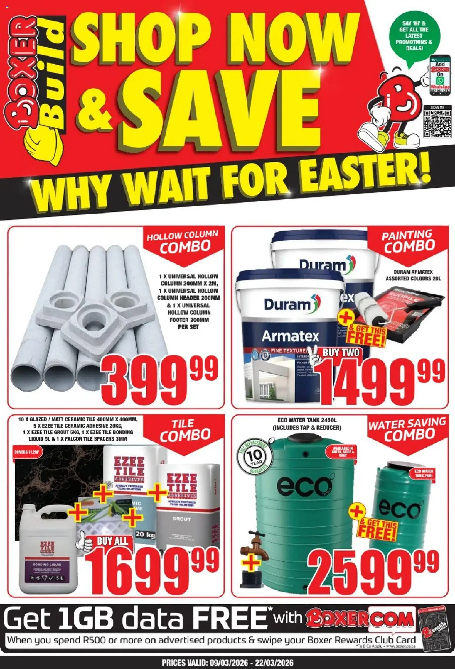 Preview of Boxer flyer valid from 09/03/2026