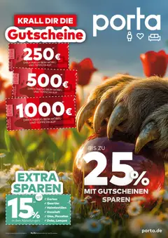 Vorschau von dem Prospekt des Geschäftes Porta!, gültig ab dem 27.04.2026