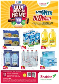 Preview of the catalogue Midweek Blow Out - Al Warsan of store Shaklan valid from 23 Feb, 2026