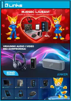 Pregled letka Katalog trgovine Links vrijedi od 02.02.2026
