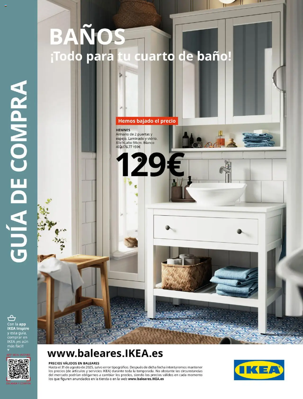 IKEA catálogo 04/02 - 31/08/2025 >> Baños - Baño, Armario