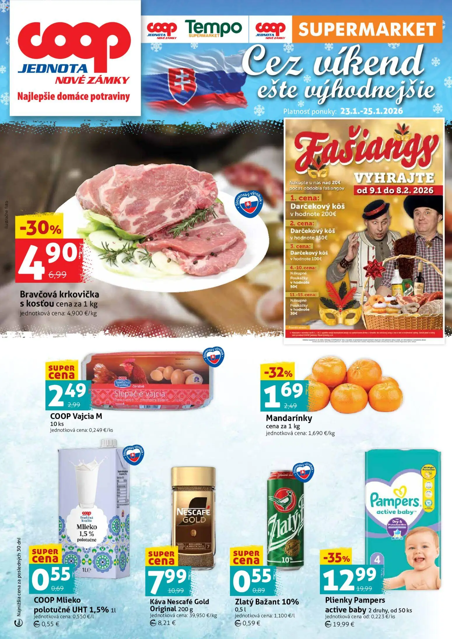 Náhľad COOP Jednota letáku platného od 23.01.2026