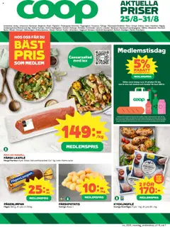 Förhandsgranska reklamblad Anderstorp från butik Coop gäller från 25/08/2025