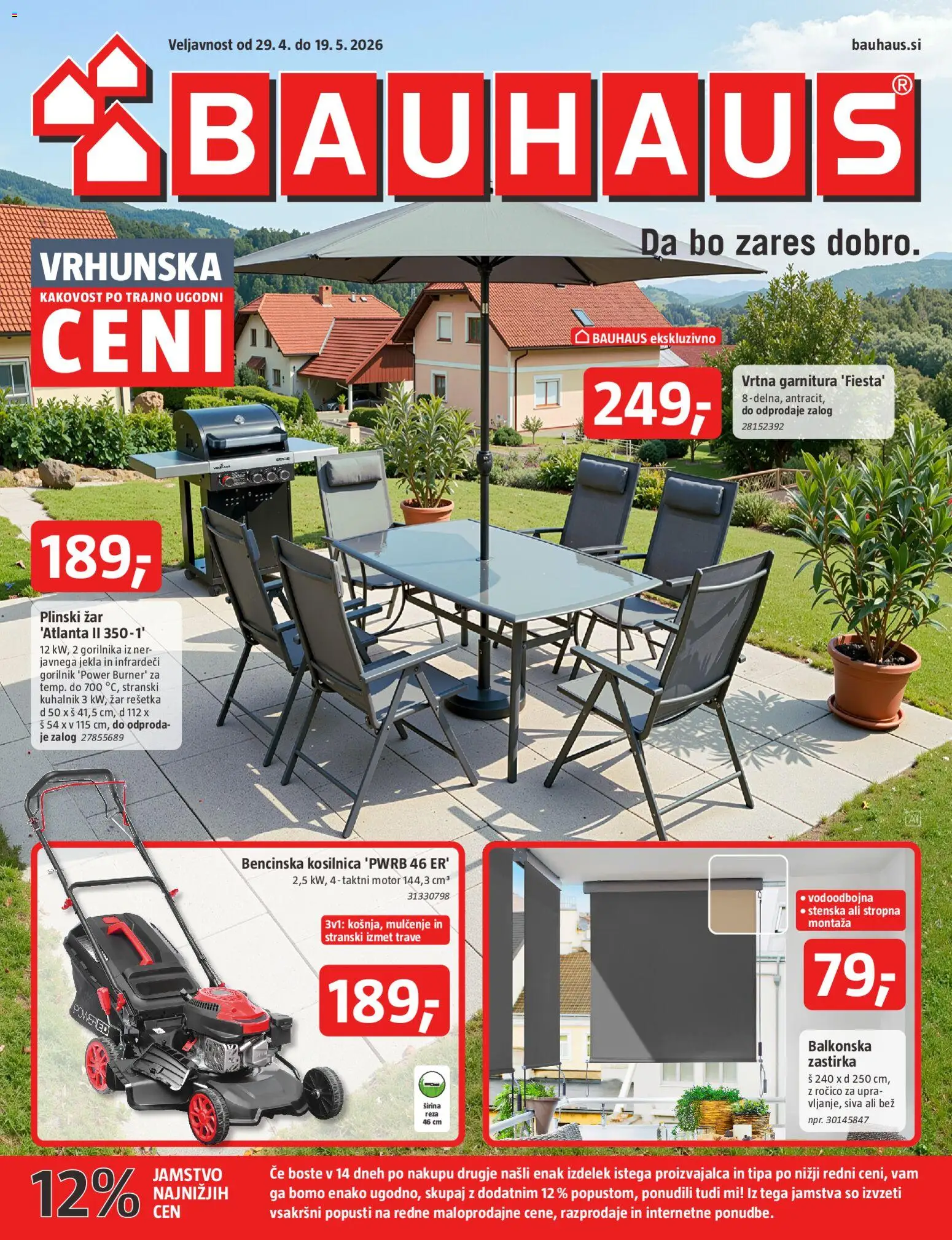 Predogled kataloga iz trgovine Bauhaus veljaven od 29.04.2026