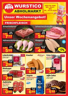 Vorschau der Angebote: Wurstico Abholmarkt Flugblatt gültig ab 29.01.2026