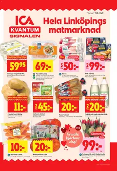 Förhandsgranska reklamblad Linköping från butik ICA Kvantum gäller från 09/02/2026