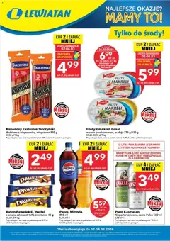 Pogląd gazetki "W wielopakach taniej" ze sklepu Lewiatan ważnej od 26.02.2026